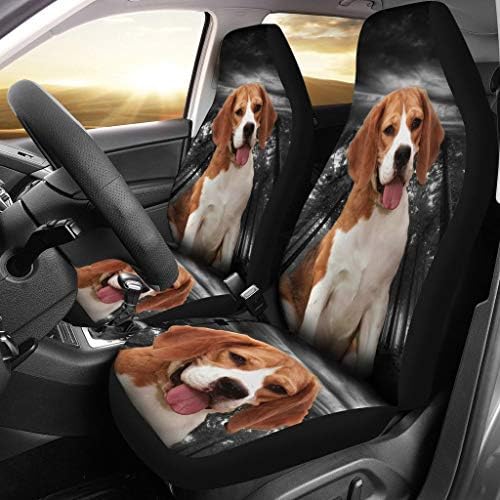 Калъфи за автомобилни седалки с принтом Сладък куче от породата Бигъл Pawlice