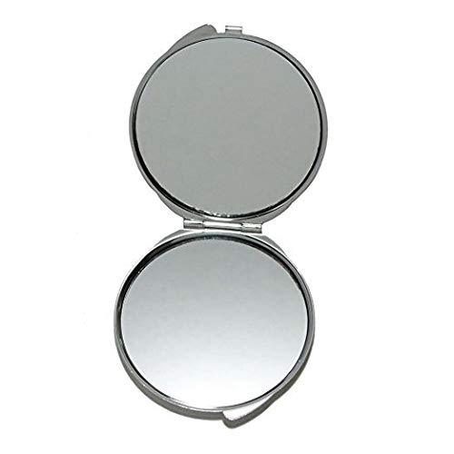 Огледало Кръгло Огледало, Цветни Сладък куче басет куче, карманное огледало, 1 X 2X Увеличение на
