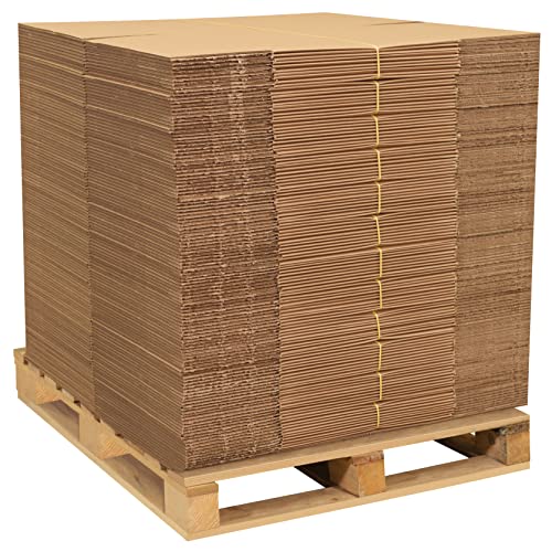 Кутия от велпапе Aviditi 667 6 L x 6 W x 7 H, Крафт, за доставка, опаковане и преместване (опаковка по 25 парчета)