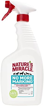 Препарат за отстраняване на петна и миризми Nature's Miracle No More Marking с репеллентом, 24 грама, Предотвратява повторно етикетиране