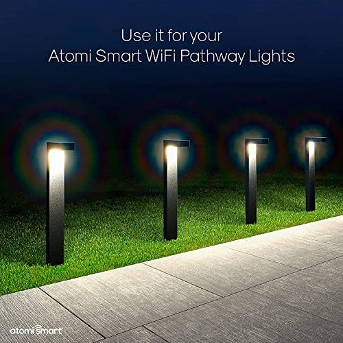 удлинительный кабел atomi smart 20 фута - е Съвместим с Wi-Fi пътни лампи и точечными лампи, устойчив на всякакви метеорологични