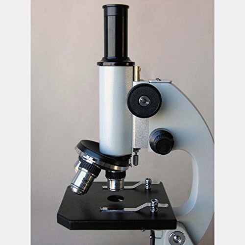 Комплект микроскопи AmScope M60C-ABS-PS25-WM за начинаещи, Огледална осветление, окуляры WF10x и WF20x, увеличаване на 40-1000
