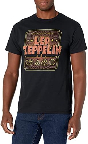 Мъжки t-shirt Led Zeppelin с надпис Zoso Герб от Led Zeppelin