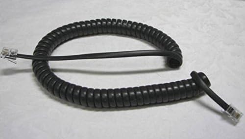 Черен 9-Крак Кабел на телефонната слушалка серия Vodavi SP1400