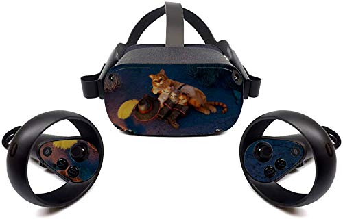 Oculus Quest Аксесоари Скинове 3D Аниме VR Слушалки и Контролер Стикер Стикер, Защитен ok anh yeu