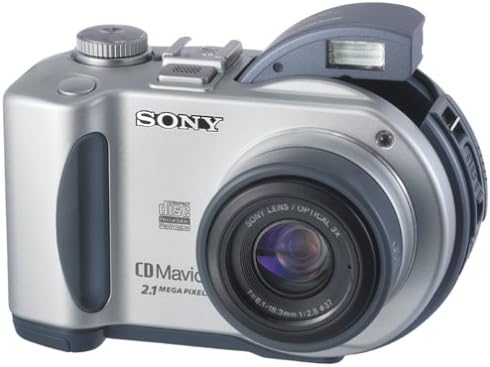2-Мегапикселова цифрова камера Sony MVC-CD200 Mavica с 3-кратно оптично увеличение