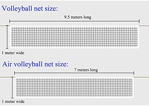 Волейболна мрежа, Градинска Преносима Волейболна мрежа, Преносима конструкция за вътрешно и Външно използване, Идеална игра в задния двор