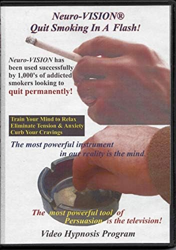 Нейровидение се откажат от Тютюнопушенето, в миг на око! Видеогипноз и НЛП (1 CD и 1 DVD) Премахва нуждата от визуализация: това е лесно да се откажат от пушенето без воля