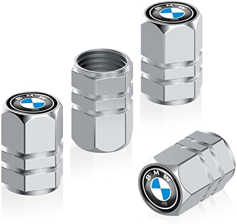 4 бр. Прахозащитен Капачки за Автомобилни гуми на BMW с логото, Капачки за Вентили за Автомобилни гуми от легирана метал за гуми BMW серия X M, Антикорозионна Херметичес?
