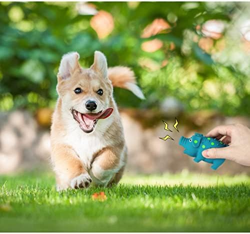 Пищащая играчка за кучета от естествен латекс WishLotus, 2 бр., Дъвчене играчка за кучета във формата на Прасе за Почистване на зъбите,
