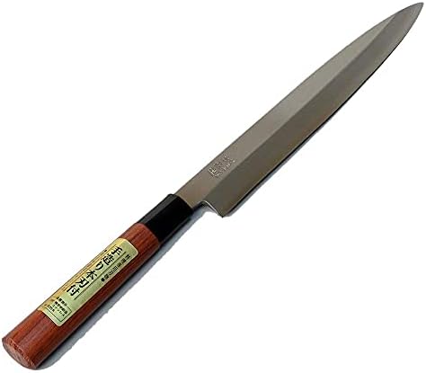 Нож за суши (Кухненски нож Yanagiba) с с едно острие за дясната ръка, от високо неръждаема стомана (240 мм)