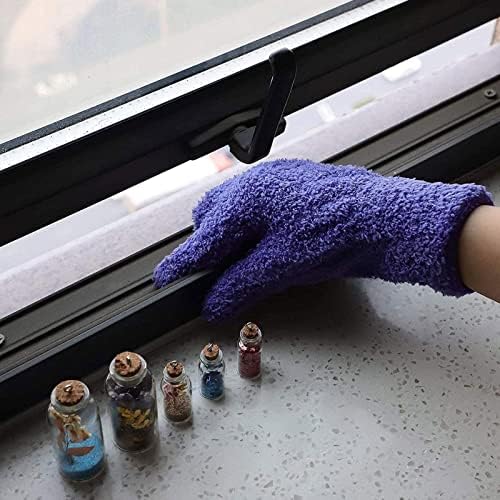 Ръкавици от микрофибър за измиване на автомобила, ръкавици за отстраняване на прах от микрофибър, абсорбиращи влагата ръкавици, ръкавици
