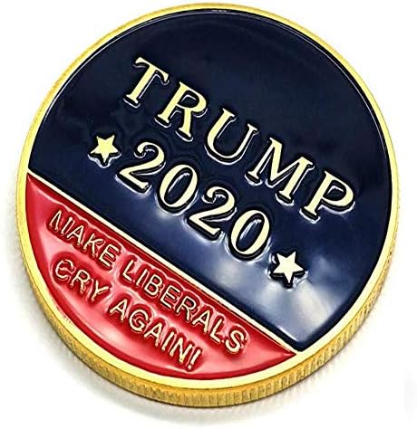 blinky на Доналд Тръмп 2020 Merica Златни Възпоменателни монети MAGA