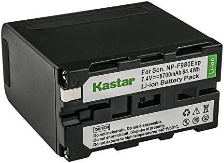 Батерия Kastar 2-Pack NP-F980EXP и USB-зарядно устройство LTD2 Съвместим с камера CCD-TR516 CCD-TR517 CCD-TR555 CCD-TR57 CCD-TR67 CCD-TR610