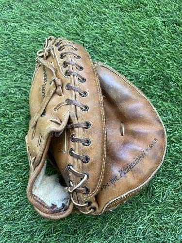 Използвана детска ръкавица на Тед Симмонса Атланта Брэйвз 1986-1987 PSA/Simmons LOA - Използвани слот ръкавици MLB