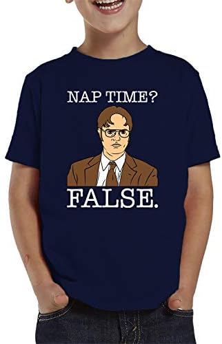 Време на сън в облеклото SpiritForged Apparel? Тениска за деца False - Dwight