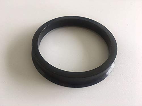 NB-AERO (Комплект от 4) Полиуглеродные пръстени за центриране на главината с диаметър от 78,1 мм до 66,56 mm с вътрешен диаметър | Централно пръстен за главината е Подходящ за