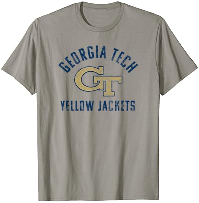 Тениска голям размер Georgia Tech Yellow Jackets