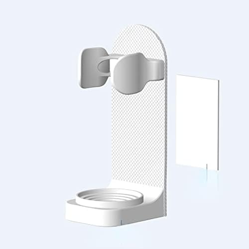 В тоалетната Има неперфорированный стенен държач за четка за зъби за възрастни и деца и електрически държач за четка за зъби Унифицирана