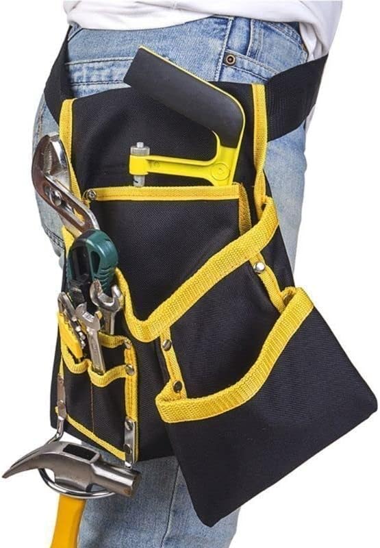 N/A Многофункционална чанта за инструменти електрозахранване от плат Оксфорд, Поясная чанта, стойка за съхранение на Ремъка, Органайзер (Размер: