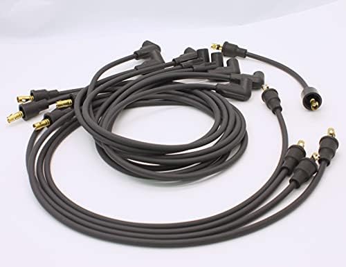 Огнехвъргачката PerTronix 708101 Черно, Специално Подбран Тел Свещи за 8-цилиндрового GM