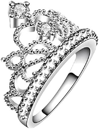 Вилочное пръстен Женски волновое пръстен Персонализирани подаръци бижута Луксозен пръстен с микромощеным цирконий в короната на Персонални