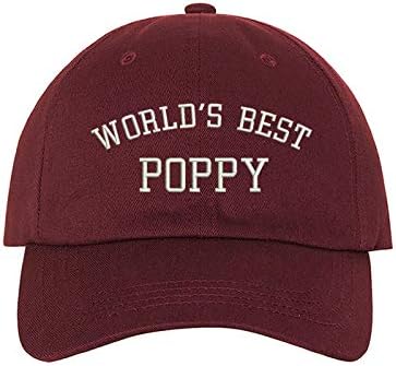 Най-добрата в света Бейзболна шапка Poppy - Подарък са за папиных шапки
