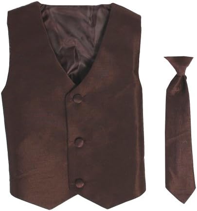Комплект жилетка и Вратовръзка с щипка Няколко цвята-Размери За малки момчета