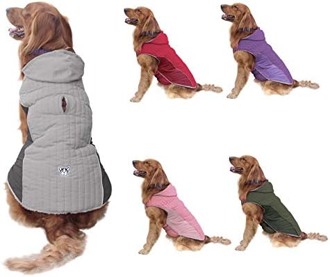 Палто за кучета EMUST за зимата, Жилетки за кучета в студено време, Топло Яке за Кучета за Малки, Средни и Големи Кучета за Зимата,