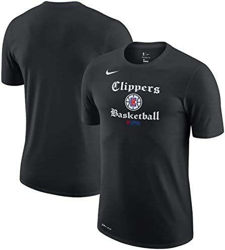 Тениска Nike LA Clippers City Edition Story - Черен