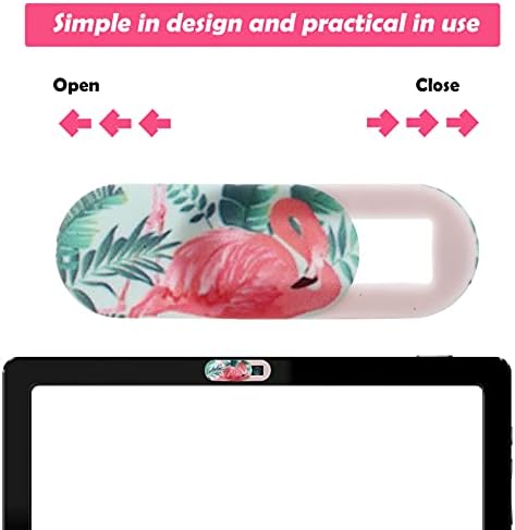 3шт Стикер на Капака на Телефони Фламинго Седалките Слайдер Блокиращите Настолен Телефон Модел Камера за Поверителност Лаптопи