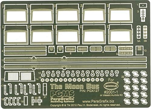 Комплект за снимки на Лунната автобус 2001 година на издаване - PGX127