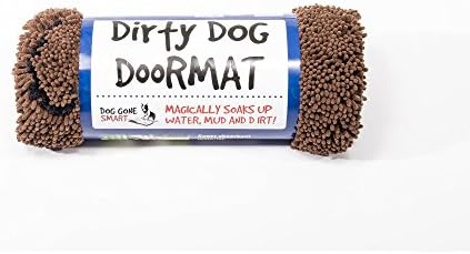 Подложка за лапите Dog Gone Smart Dirty Dog от микрофибър - Мръсни постелки за кучета - Супер Впитывающий подложка за кучета