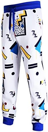 Скриншотбрендовые мъжки спортни панталони в стил хип-хоп премиум-клас Slim Fit - спортна долната част за бягане със странична облицовка