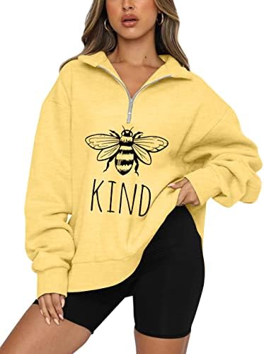 Bee Kind Тениски Be kind Hoody Дамски Забавно Вдъхновяваща Лека Блуза, Риза За Учители С Дълъг Ръкав Blessed Пуловер