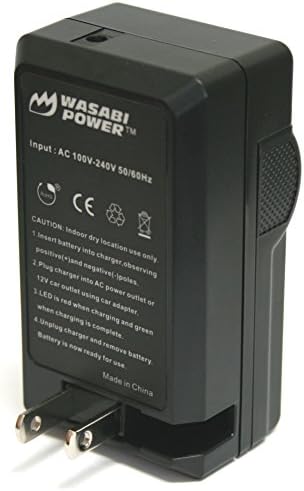Батерия Wasabi Power (2 комплекта) и зарядно устройство за Canon NB-6L, NB-6LH, CB-2LY и Canon PowerShot D10, D20, D30,