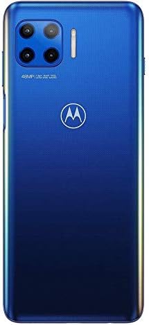 Moto G 5G Plus XT2075-3, Само Euro 5G / Global 4G LTE, Международна версия (без гаранция за САЩ), 64 GB, 4 GB, синьо за сърф - Отключена GSM (T-Mobile, AT & T, Cricket)