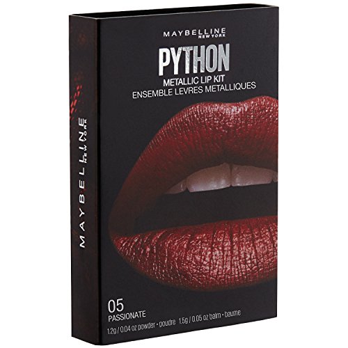 Комплект за грим на устни Maybelline New York Lip Studio Python Металик, Passionate, 0,09 грама.