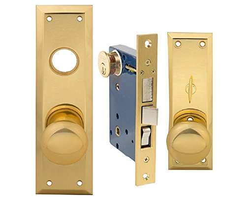 Комплект секретни брави EM-D-Кей Този замък е подходящ за секретни брави марка 91A от месинг с Лявата ръка