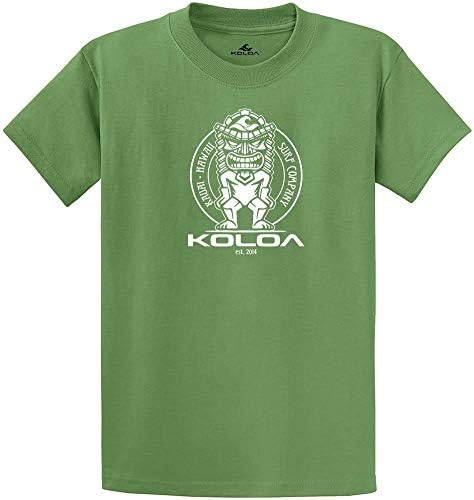 Памучни тениски с логото на Koloa Surf Tiki Обикновени, Големи и Високи размери