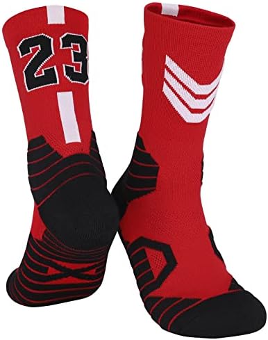 OPALOS 6 Опаковки чорапи за момчета, баскетболни, футболни, Маршируване, ски, спорт, за спорт на открито, дебели чорапи с