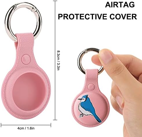 Защитен калъф Blue Jay Bird за въздушни възглавници с ринг за ключове, джоб за проследяване въздушни възглавници, държач за аксесоари