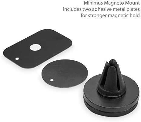Автомобилно планина за ASUS ZenFone Pro 7 (За определяне на BoxWave) - Minimus MagnetoMount, Магнитно Кола планина, на Магнитен кола за