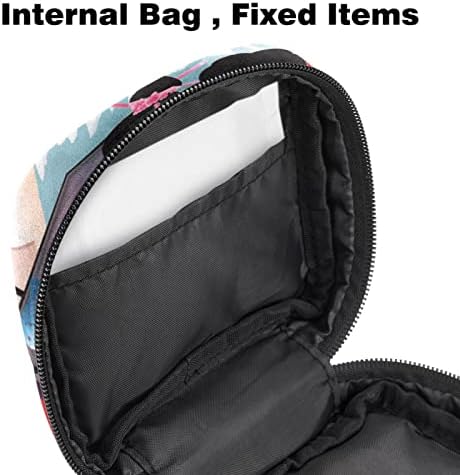 Чанта за съхранение на Хигиенни Кърпички Японски Фон Женски Период Хигиенни Носене Чанта За Съхранение на Тампони Чанта с цип Чанта За Менструални
