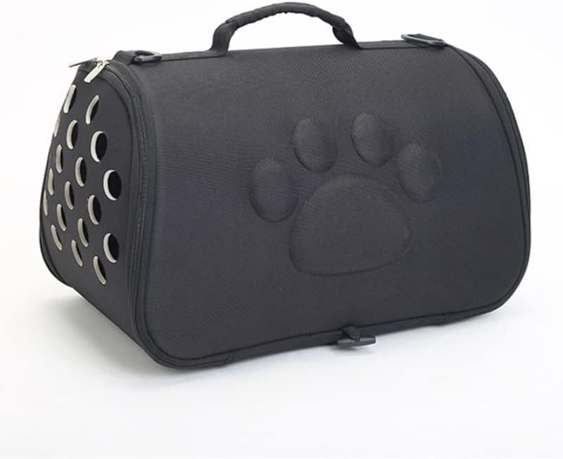 SDFGH Пътна чанта за домашни любимци, Чанта за котки, Дишаща Сгъваема чанта за кученца на открито, чанта за пренасяне на домашни любимци (Цвят: E, Размер: 42 см * 24 см. * 25 см