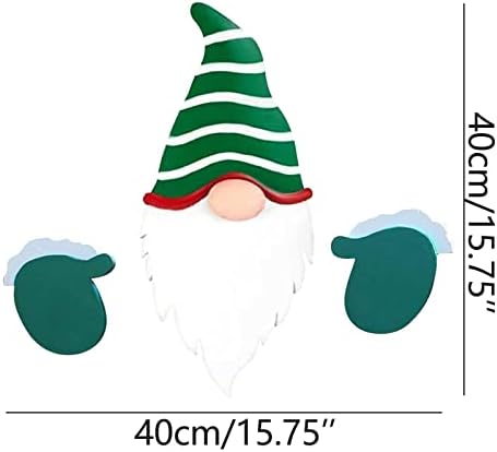 #TI777K Коледна Главата Ел До Главата на Дядо Коледа, за Украса на Вътрешния Двор