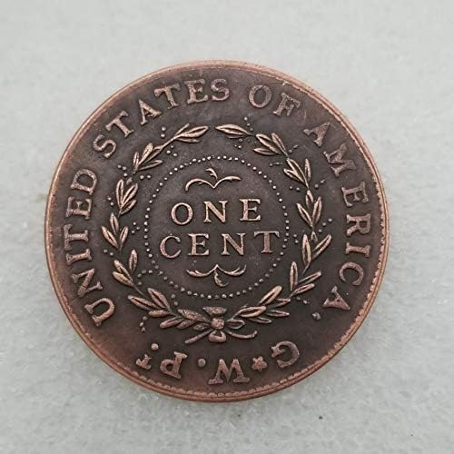 Старинни Занаяти Американски 1792 1 Сребърен Долар Сребърен Долар Чуждестранна Колекция Сребърни Долара