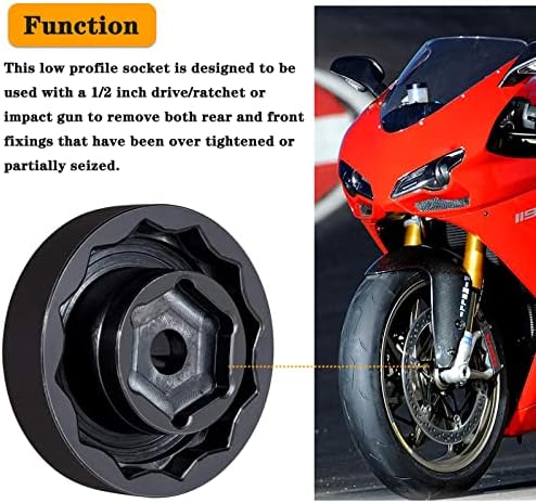 Инструмент за гнезда Гайки на оста на предното и задното колело е Подходящ за мотоциклети Ducati ATVS Супер Байк 1098 И 1198 1199 Panigale