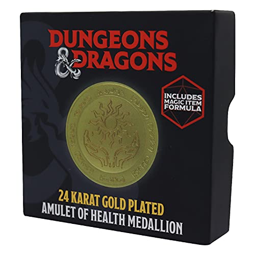 Подземия и Дракони 24-каратный Позлатен Медальон (PS4)