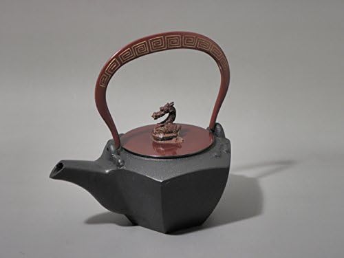 Tokyo Matcha Selection - [Традиционен тип тиква Kotetsubin Червен Дракон и Гръм - 160 мл/cc - Малък железен чайник-чайникът - Внесен